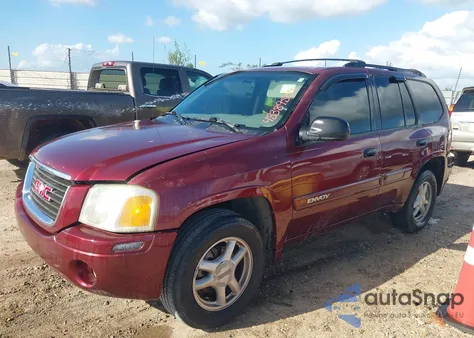 2004 GMC Envoy Sle from USA, damaged, VIN 1GKDS13S042392703